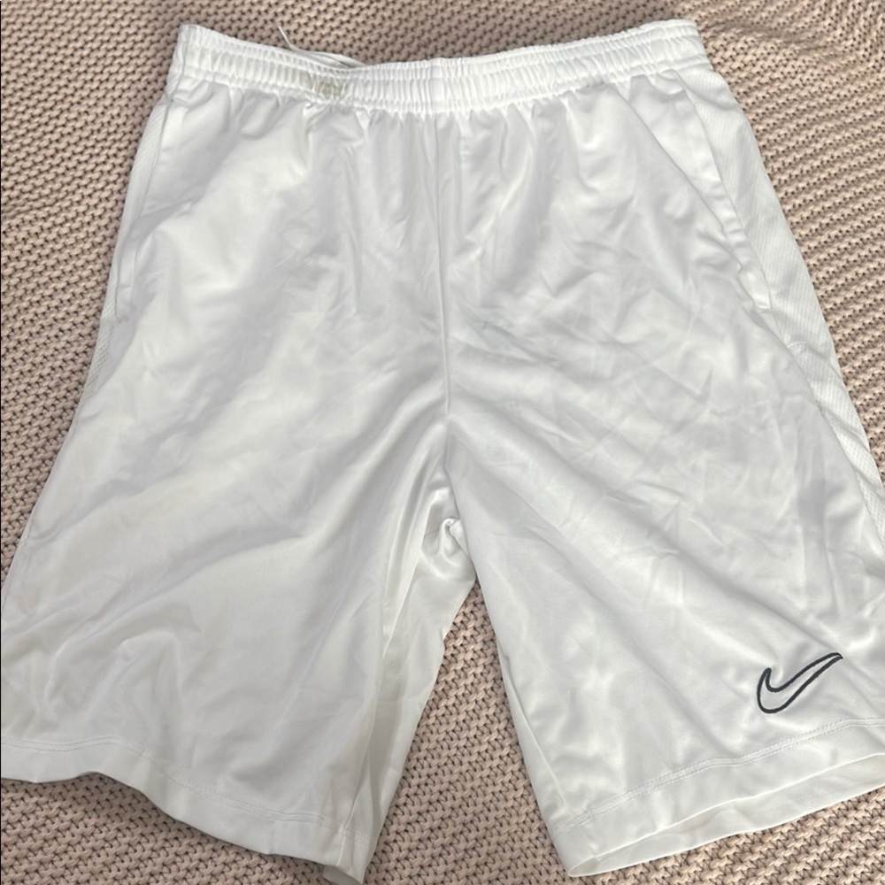 Nike Men's White Athletic Shorts
